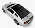 Ford Mustang 5.0 GT 2014 3d model top view