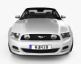 Ford Mustang 5.0 GT 2014 3d model front view