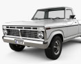 Ford F-150 1973 3D 모델 