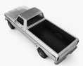 Ford F-150 1973 3D 모델  top view