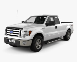 Ford F-150 Super Cab 2014 3D model