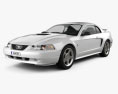 Ford Mustang GT 쿠페 2004 3D 모델 