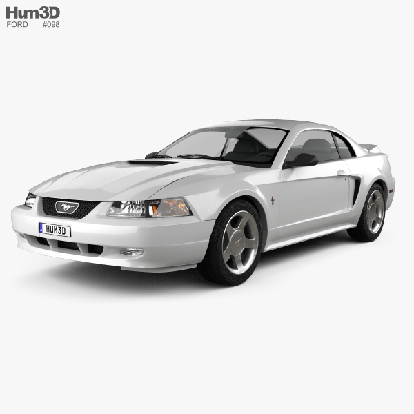 Ford Mustang GT coupé 2004 3D-Modell