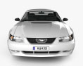 Ford Mustang GT coupé 2004 Modello 3D vista frontale