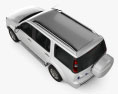 Ford Everest 2014 Modelo 3D vista superior