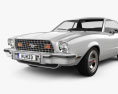 Ford Mustang coupe 1974 3d model