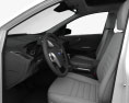 Ford Escape with HQ interior 2016 3d model seats