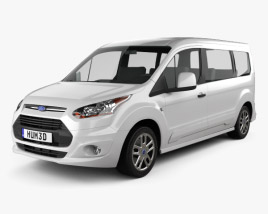 3D model of Ford Tourneo Connect 2016