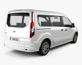Ford Tourneo Connect 2016 3Dモデル 後ろ姿