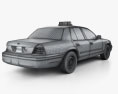 Ford Crown Victoria New York Taxi 2011 3d model