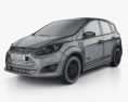 Ford C-MAX Energi 2014 3Dモデル wire render