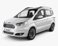 Ford Tourneo Courier 2016 3d model