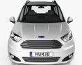 Ford Tourneo Courier 2016 3d model front view