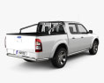 Ford Ranger Double Cab 2006 3d model back view