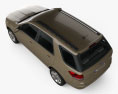 Ford Territory 2014 3d model top view
