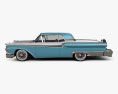 Ford Fairlane 500 Galaxie Skyliner 1959 3d model side view