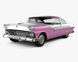 Ford Crown Victoria 1955 3D model