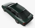Ford Scorpio hatchback 1991 3d model top view