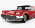 Ford Thunderbird Sport Coupe 1958 3d model
