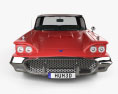 Ford Thunderbird Sport Coupe 1958 3d model front view