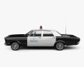 Ford Galaxie 500 警察 1966 3Dモデル side view