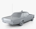 Ford Galaxie 500 Polizei 1966 3D-Modell