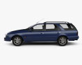 Ford Scorpio wagon 1998 3d model side view