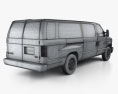 Ford E-Series Passenger Van 2014 3D-Modell