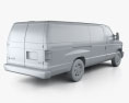 Ford E-Series Passenger Van 2014 3D模型