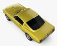 Ford Mustang Fastback with HQ interior 1965 3d model top view