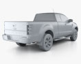 Ford Ranger Super Cab 2014 3D 모델 