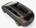 Ford S-Max 2014 3d model top view