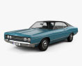 Ford Galaxie 500 fastback 1969 Modelo 3D