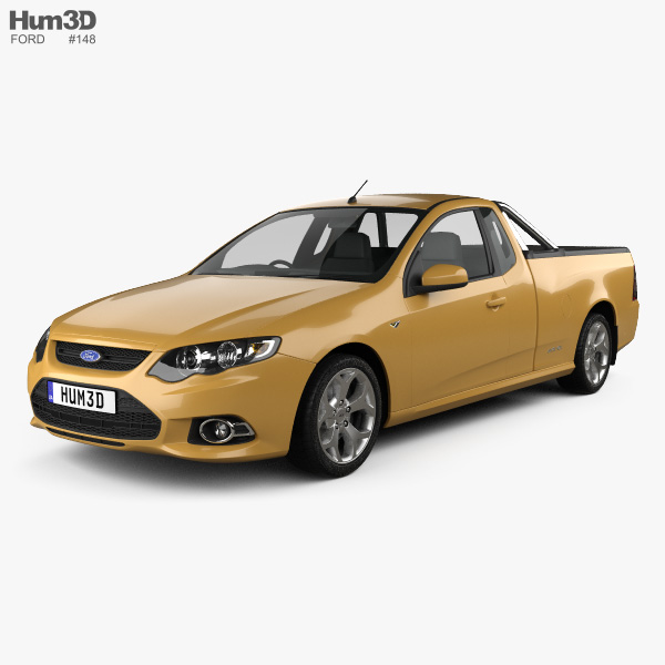 Ford FG Falcon XR6 UTE 2014 3D model