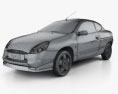 Ford Puma 2001 3d model wire render