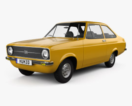 Ford Escort (EU) 1975 3D model