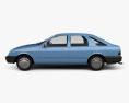 Ford Sierra ハッチバック 5ドア 1984 3Dモデル side view