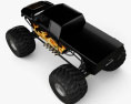 Ford F-150 Monster Truck 2014 3d model top view