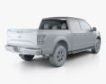 Ford F-150 Super Crew Cab XLT 2017 3d model