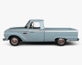 Ford F-100 1966 3D 모델  side view