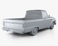Ford F-100 1966 3d model