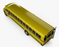 Ford B-700 Thomas Conventional Autobús Escolar 1984 Modelo 3D vista superior