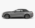 Ford Mustang convertible 2018 3d model side view