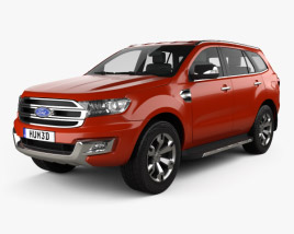 Ford Everest 2017 3Dモデル