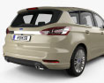 Ford S-Max 2017 3D 모델 