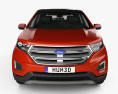 Ford Edge 2017 3d model front view