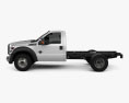 Ford F-550 Regular Cab Chassis 2014 Modelo 3D vista lateral