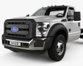 Ford F-550 Regular Cab Chassis 2014 3D 모델 