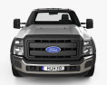 Ford F-550 Regular Cab Chassis 2014 Modello 3D vista frontale