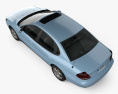 Ford Taurus 2007 3d model top view